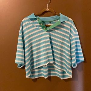 Collared Striped Shirt